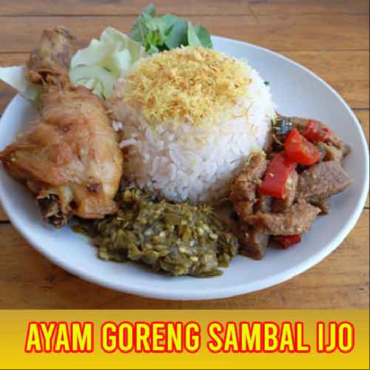 Nasi Ayam Goreng Sambal Ijo