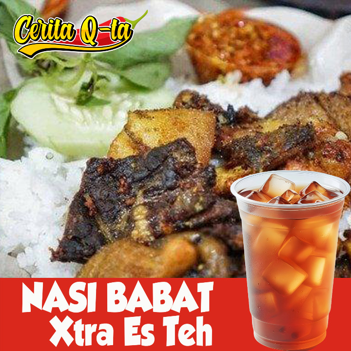 Nasi Babat Extra Es Teh