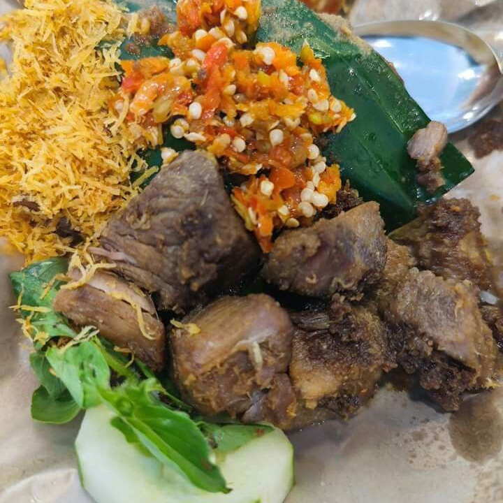 Nasi Paru Sambal Bawang