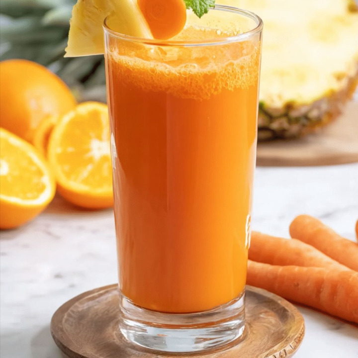 FreshQta Sari Nanas Wortel Manis Alami Buah
