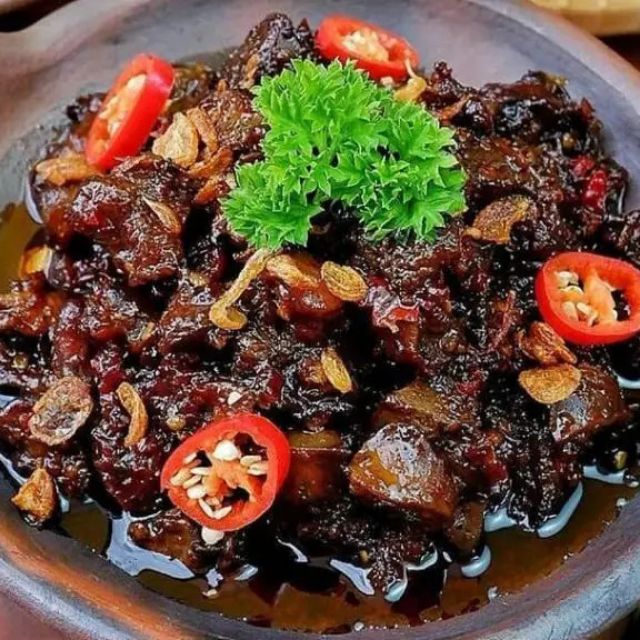 Krengsengan Ati Ampela Pedas