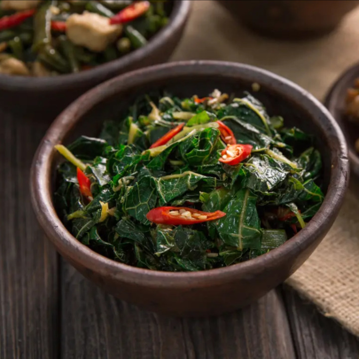 Tumis Daun Pepaya Teri Medan